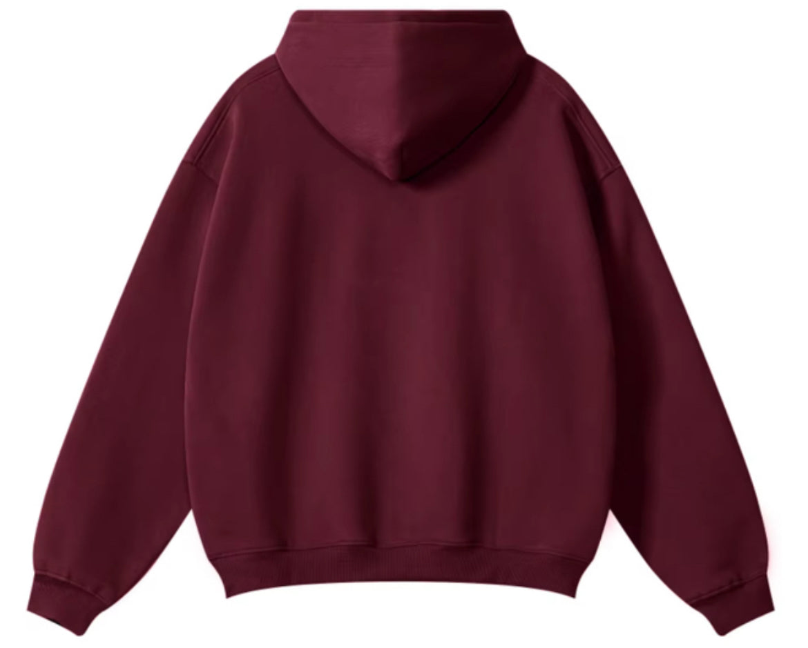 RISK for the better of you (hoodie)encore red