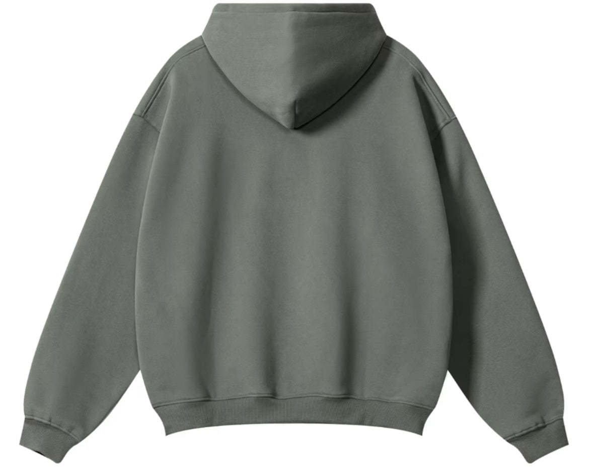 RISK for the better of you (hoodie) grey